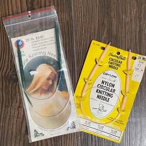 Vintage Knitting Needles